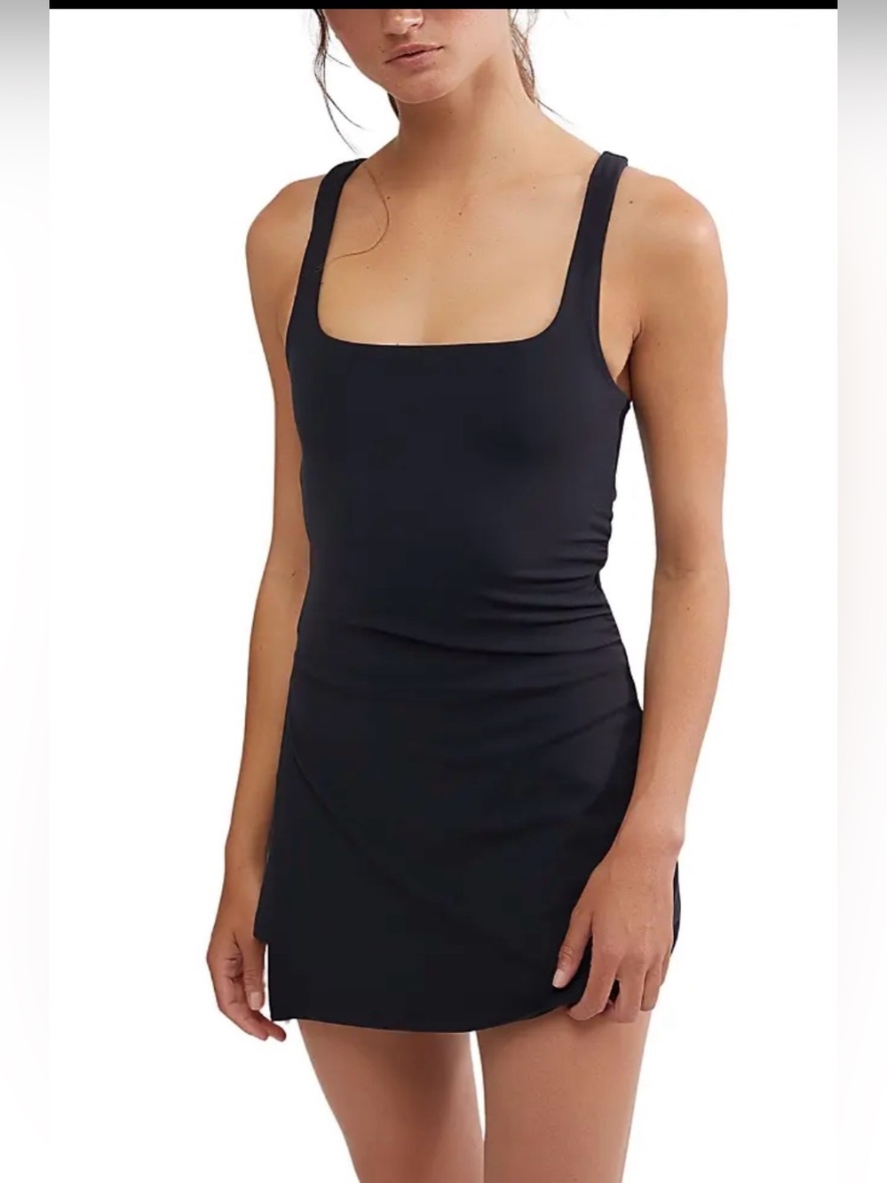 Free People Movement Never Better Active Dress in Black BNWOT